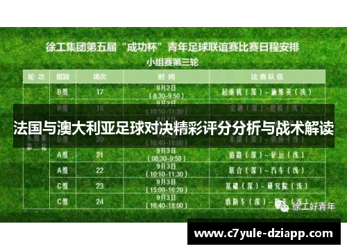 法国与澳大利亚足球对决精彩评分分析与战术解读